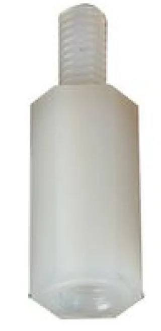 ספייסר משושה פלסטיק זכר/נקבה M3 X 12MM