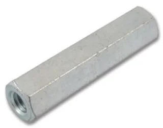 ספייסר משושה מפלדה - נקבה/נקבה - M4 X 15MM