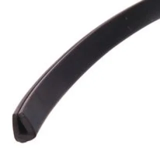 מגן סף שחור גמיש , פנל HELLERMANNTYTON PS1 , 1.0MM ~ 1.5MM