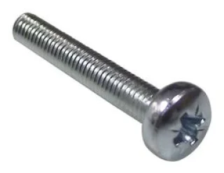 ברגים מפלדה - ראש עגול - פיליפס - M2 X 6MM