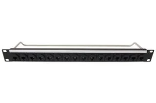 פאץ' פאנל - CP30173 - 1U 16 PORT - RJ45 CAT6 - M3 HOLES