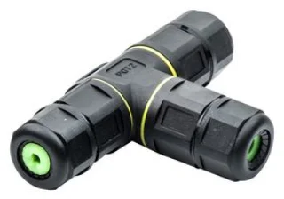 מחבר FICX לחיבור כבלים - T TUBE PGT2 , GN (10.5MM) , 3POS