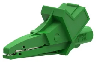 תנין מבודד 90MM עם כניסת בננה 4MM - בידוד ירוק