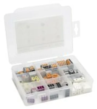 קיט מחברי טרמינל בלוק - WAGO BASIC INSTALLER BOX