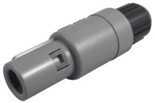 מחבר שחור REDEL - זכר להלחמה לכבל - 4 מגעים - PAG.M0.4GL.AC52N
