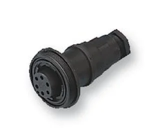 מחבר תעשייתי PX0737 - נקבה להברגה לכבל - 4 מגעים