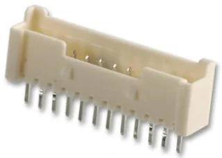 מחבר MOLEX להלחמה למעגל מודפס - סדרת SHERLOCK - זכר 12 מגעים