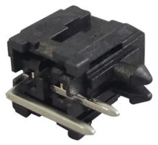 מחבר MOLEX להלחמה למעגל מודפס - סדרת MICRO-FIT - זכר 2 מגעים