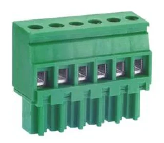טרמינל בלוק להברגה לכבל - 3 מגעים - 3.81MM PITCH