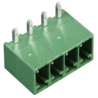 טרמינל בלוק למעגל מודפס - 4 מגעים - 3.50MM PITCH