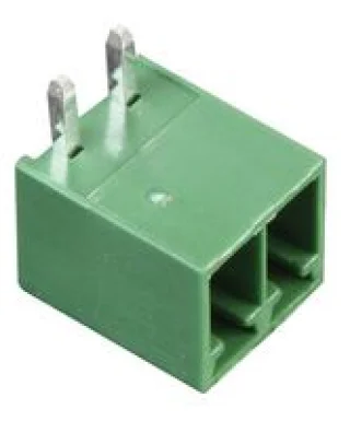 טרמינל בלוק למעגל מודפס - 2 מגעים - 3.50MM PITCH