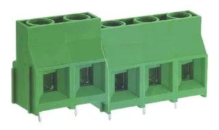 טרמינל בלוק מודולרי למעגל מודפס - 3 מגעים - 9.53MM PITCH
