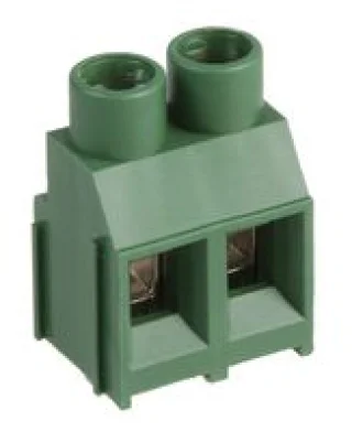 טרמינל בלוק מודולרי למעגל מודפס - 2 מגעים - 7.62MM PITCH