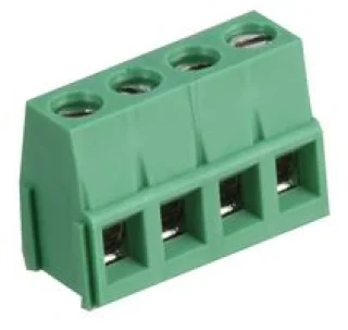 טרמינל בלוק למעגל מודפס - 4 מגעים - 5.08MM PITCH