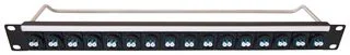 פאץ' פאנל - CP30179 - 1U 16 PORT - LC DUPLEX (SM) - M3 HOLES
