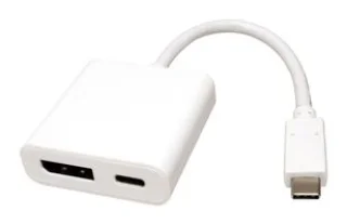 כבל מתאם - ROLINE USB3.1 TYPE C ~ DISPLAY PORT