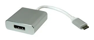 כבל מתאם - ROLINE USB3.1 TYPE C ~ DISPLAY PORT