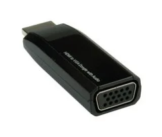 ממיר אודיו וידאו - HDMI TO VGA + AUDIO DONGLE