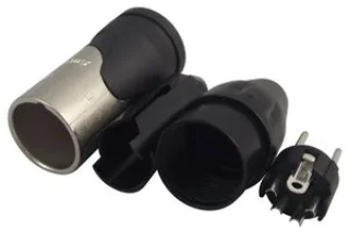 מחבר XLR זכר להלחמה לכבל - 4 מגעים - AMPHENOL AC4M
