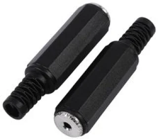 מחבר PL 2.5MM נקבה סטריאו להלחמה לכבל