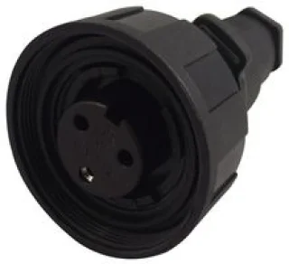 מחבר תעשייתי PX0736 - נקבה להברגה לכבל - 3 מגעים