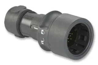 מחבר תעשייתי PXP6010 - זכר ללחיצה לכבל - פין זכר - 16 מגעים
