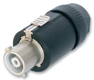 מחבר מתח - זכר לכבל - NEUTRIK POWERCON - NAC3FC-HC
