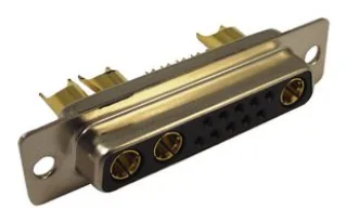 מחבר D-TYPE COMBO IP67 - נקבה להלחמה לכבל - 40A - DB-13W3