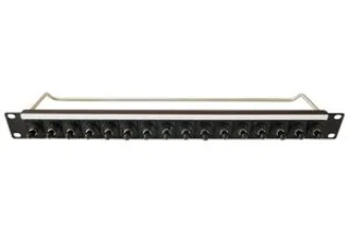 פאץ' פאנל - CP30178 - 1U 16 PORT - ST FIBRE OPTIC - M3 HOLES