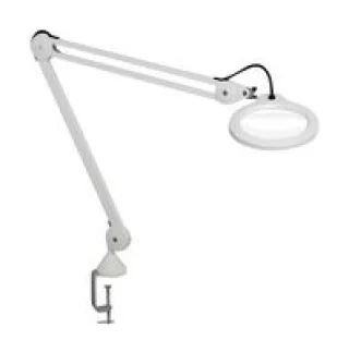 זכוכית מגדלת שולחנית עם תאורה - LFM LED G2 - הגדלה X5