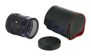 לופה הגדלה X10 עם תאורת UV