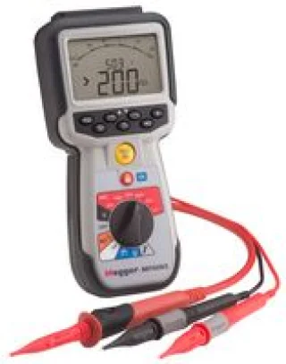מודד בידוד / התנגדות / רציפות דיגיטלי - MEGGER MIT420 - 50V ~ 1000V