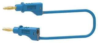 כבל בדיקה כחול - TENMA 72-13838 , 4MM PLUG , 2M