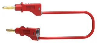 כבל בדיקה אדום - TENMA 72-13832 , 4MM PLUG , 2M
