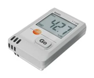 לוגר נתונים - טמפרטורה ולחות, 2 ערוצים, 16K דגימות, Bluetooth, LCD