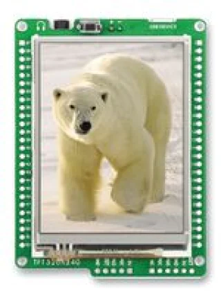 כרטיס מולטימדיה - MIKROMEDIA FOR PIC24EP BOARD