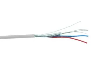 כבל פיקוד גמיש - 2 גידים 26AWG + סיכוך אלומיניום