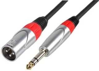כבל הגברה - PULSE PLS00468 - XLR 3P (M) ~ PL ST (M) - 1M