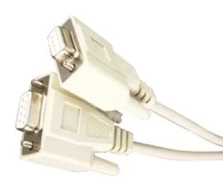 כבל סריאלי מוצלב 3M - DB9 (F) ~ DB9 (F) - RS232