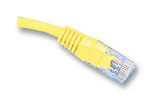 כבל רשת יצוק CAT5E 5M - בידוד צהוב