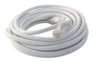 כבל רשת יצוק CAT5E 3M - בידוד לבן