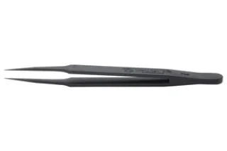 פינצטה מקצועית אנטי ססטית - גוף פלסטי - IDEAL-TEK 705.CF