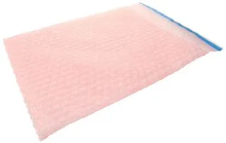 שקיות אחסון ורודות אנטי סטטיות עם בועות - 130X185MM