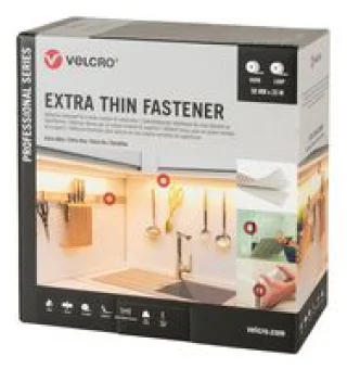 גליל ולקרו דביק שחור - VELCRO ET - HOOK & LOOP 50MM X 25M