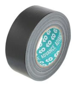 סרט חבלה שחור מבד - רוחב 50 מ''מ - AT170 GLOSS CLOTH