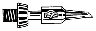 ראש למלחם גז - PORTASOL - FLAT 3.2MM