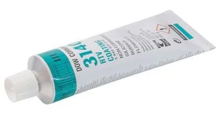 משחת סיליקון RTV - שפופרת 90 מ''ל - DOW CORNING 3140 CLR
