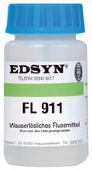 משחת הלחמה נוזלית מסיסת מים - Edsyn FL911 - 50ml