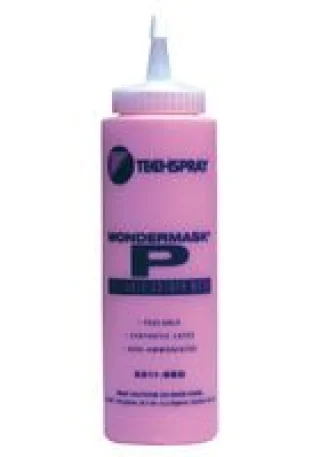 מסכת הלחמה מתקלפת ורודה - 8 fl.oz - בקבוק