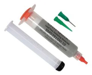 משחת בדיל ללא עופרת לרכיבי SMD - מזרק 35 גרם - SMD291SNL10